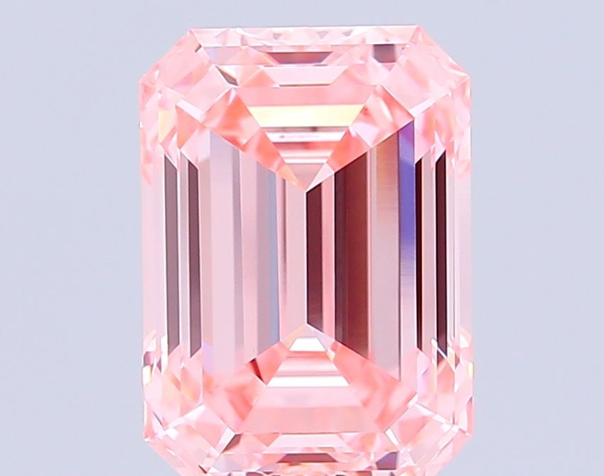 IGI Emerald 5.1ct Fancy Intense Pink VVS2 - Loose Lab Diamond: IGI Emerald 5.1ct Fancy Intense Pink VVS2 - Loose Lab Diamond Item Specifics: Source: This Is A Real Diamond Grown In A Lab Not Mined. Carat: 5.1 Cut: - Color: Fancy Intense Pink Clarity: VVS2 Polish: