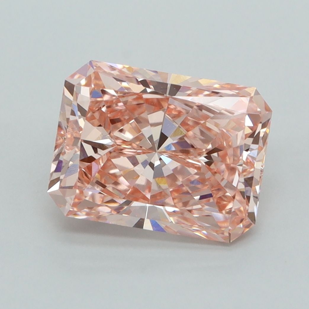 IGI Radiant 3.04ct Fancy Vivid Pink VVS2 - Loose Lab Diamond: IGI Radiant 3.04ct Fancy Vivid Pink VVS2 - Loose Lab Diamond Item Specifics: Source: This Is A Real Diamond Grown In A Lab Not Mined. Carat: 3.04 Cut: - Color: Fancy Vivid Pink Clarity: VVS2 Polish: E