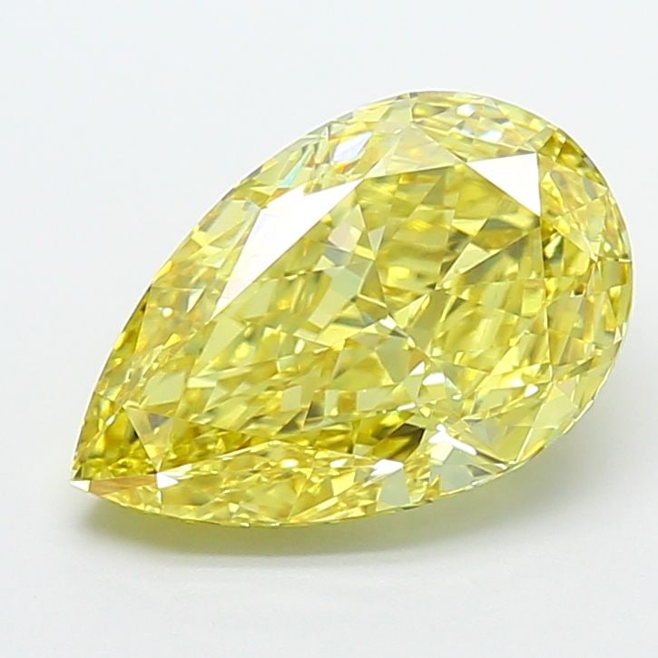 IGI Pear 5.09ct Fancy Vivid Yellow VVS2 - Loose Lab Diamond: IGI Pear 5.09ct Fancy Vivid Yellow VVS2 - Loose Lab Diamond Item Specifics: Source: This Is A Real Diamond Grown In A Lab Not Mined. Carat: 5.09 Cut: - Color: Fancy Vivid Yellow Clarity: VVS2 Polish: 