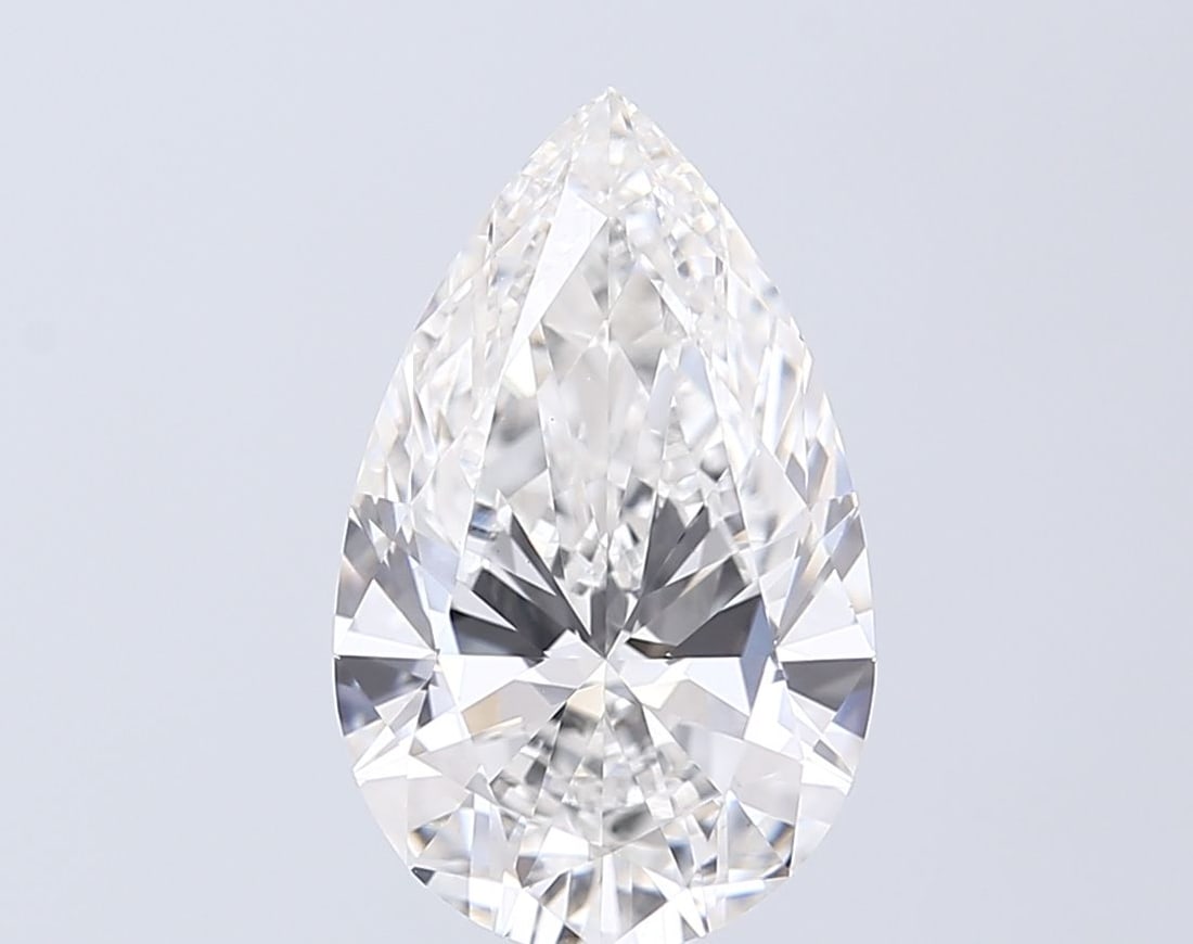 IGI Pear 4.01ct F VVS2 - Loose Lab Diamond: IGI Pear 4.01ct F VVS2 - Loose Lab Diamond Item Specifics: Source: This Is A Real Diamond Grown In A Lab Not Mined. Carat: 4.01 Cut: - Color: F Clarity: VVS2 Polish: EX Symmetry: EX Measurements: 14.3