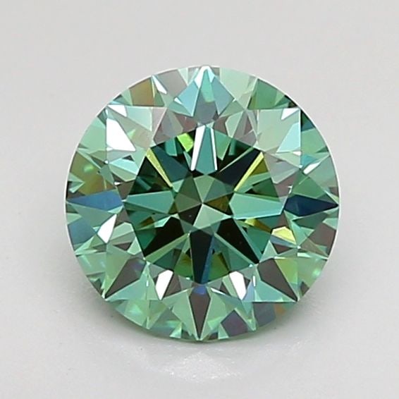 IGI Round 1.06ct Fancy Vivid Green VVS2 - Ideal Loose Lab Diamond: IGI Round 1.06ct Fancy Vivid Green VVS2 - Ideal Loose Lab Diamond Item Specifics: Source: This Is A Real Diamond Grown In A Lab Not Mined. Carat: 1.06 Cut: ID Color: Fancy Vivid Green Clarity: VVS2 Po