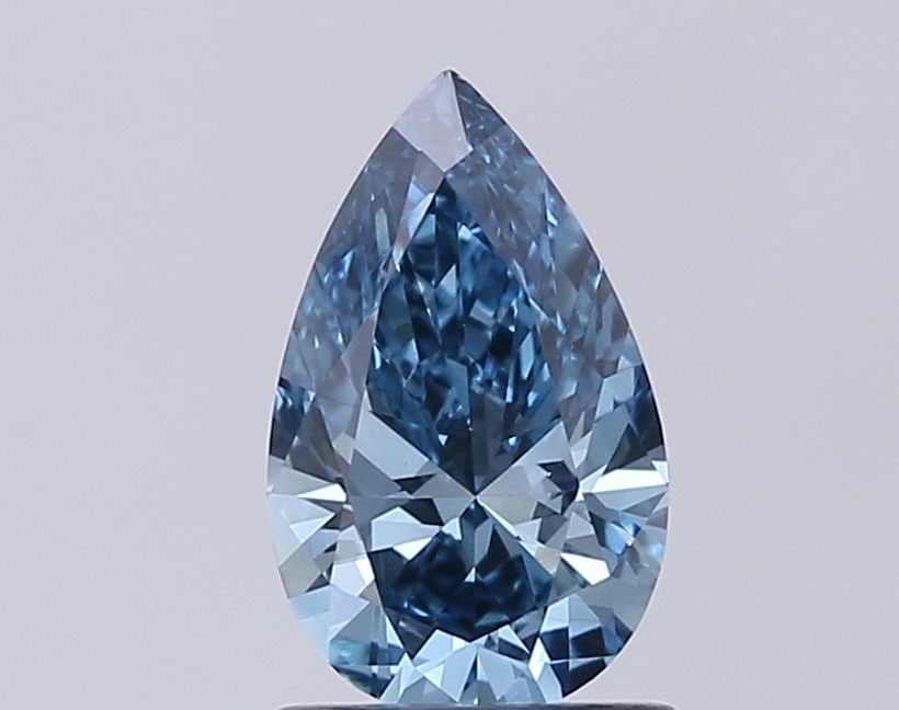 IGI Pear 0.94ct Fancy Vivid Blue VVS2 - Loose Lab Diamond: IGI Pear 0.94ct Fancy Vivid Blue VVS2 - Loose Lab Diamond Item Specifics: Source: This Is A Real Diamond Grown In A Lab Not Mined. Carat: 0.94 Cut: - Color: Fancy Vivid Blue Clarity: VVS2 Polish: VG S