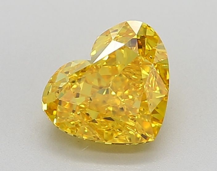 IGI Heart 1.3ct Fancy Vivid Yellow VVS2 - Loose Lab Diamond: IGI Heart 1.3ct Fancy Vivid Yellow VVS2 - Loose Lab Diamond Item Specifics: Source: This Is A Real Diamond Grown In A Lab Not Mined. Carat: 1.3 Cut: - Color: Fancy Vivid Yellow Clarity: VVS2 Polish: E