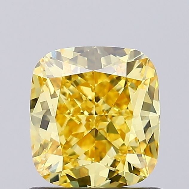 IGI Cushion Modified 1.17ct Fancy Vivid Yellow VVS2 - Loose Lab Diamond: IGI Cushion Modified 1.17ct Fancy Vivid Yellow VVS2 - Loose Lab Diamond Item Specifics: Source: This Is A Real Diamond Grown In A Lab Not Mined. Carat: 1.17 Cut: - Color: Fancy Vivid Yellow Clarity: V