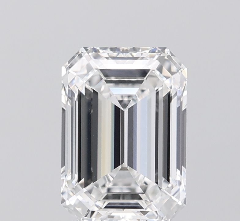 IGI Emerald 2.59ct E VVS2 - Loose Lab Diamond: IGI Emerald 2.59ct E VVS2 - Loose Lab Diamond Item Specifics: Source: This Is A Real Diamond Grown In A Lab Not Mined. Carat: 2.59 Cut: - Color: E Clarity: VVS2 Polish: EX Symmetry: EX Measurements: 9