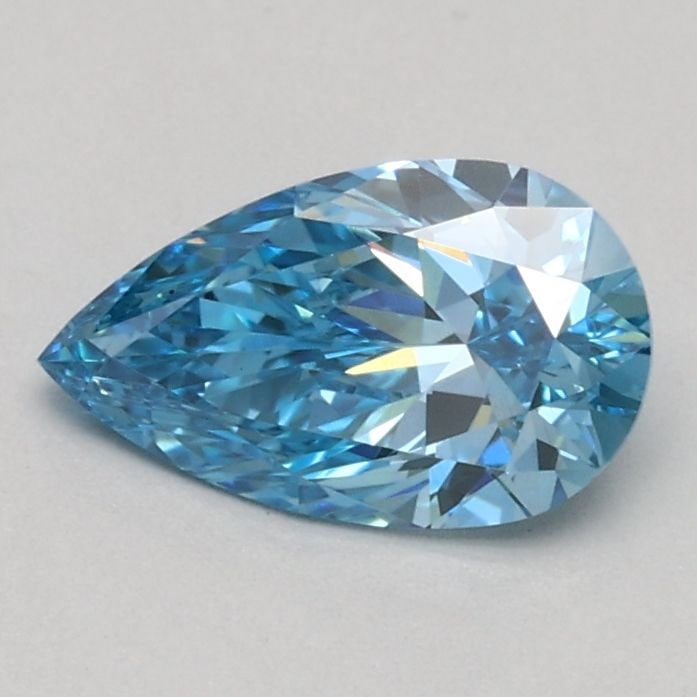 IGI Pear 0.56ct Fancy Vivid Blue VVS2 - Loose Lab Diamond: IGI Pear 0.56ct Fancy Vivid Blue VVS2 - Loose Lab Diamond Item Specifics: Source: This Is A Real Diamond Grown In A Lab Not Mined. Carat: 0.56 Cut: - Color: Fancy Vivid Blue Clarity: VVS2 Polish: EX S