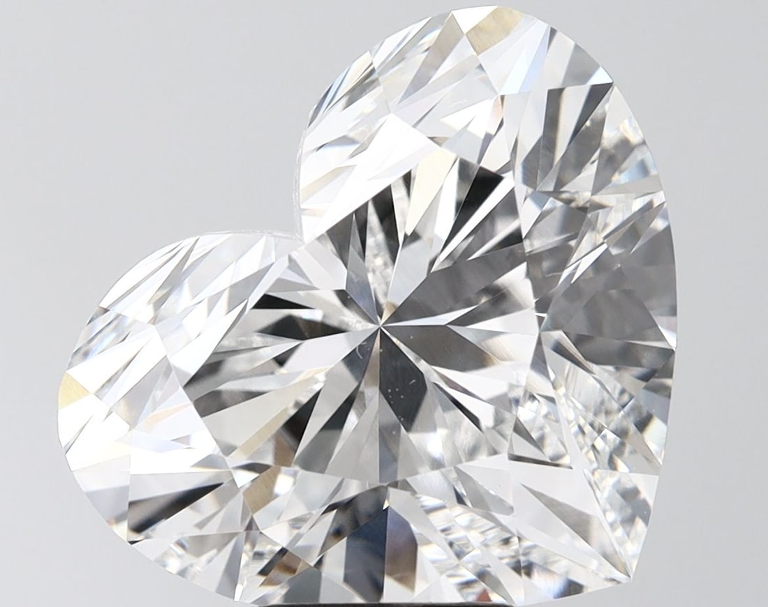 IGI Heart 9.5ct E VVS2 - Loose Lab Diamond: IGI Heart 9.5ct E VVS2 - Loose Lab Diamond Item Specifics: Source: This Is A Real Diamond Grown In A Lab Not Mined. Carat: 9.5 Cut: - Color: E Clarity: VVS2 Polish: EX Symmetry: EX Measurements: 12.69
