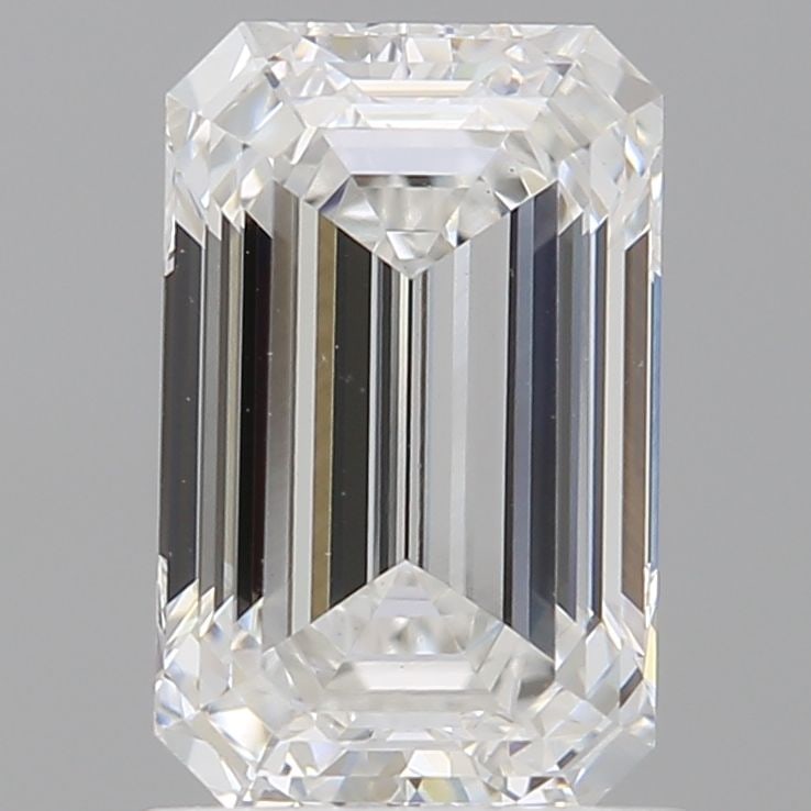 IGI Emerald 1.56ct E VVS2 - Loose Lab Diamond: IGI Emerald 1.56ct E VVS2 - Loose Lab Diamond Item Specifics: Source: This Is A Real Diamond Grown In A Lab Not Mined. Carat: 1.56 Cut: - Color: E Clarity: VVS2 Polish: EX Symmetry: EX Measurements: 8