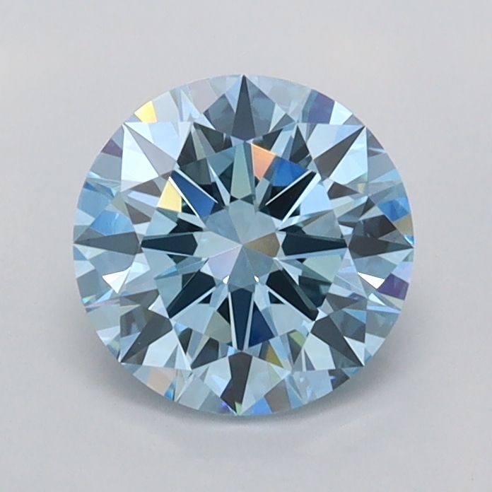 IGI Round 1.01ct Fancy Vivid Blue VVS2 - Loose Lab Diamond: IGI Round 1.01ct Fancy Vivid Blue VVS2 - Loose Lab Diamond Item Specifics: Source: This Is A Real Diamond Grown In A Lab Not Mined. Carat: 1.01 Cut: EX Color: Fancy Vivid Blue Clarity: VVS2 Polish: EX