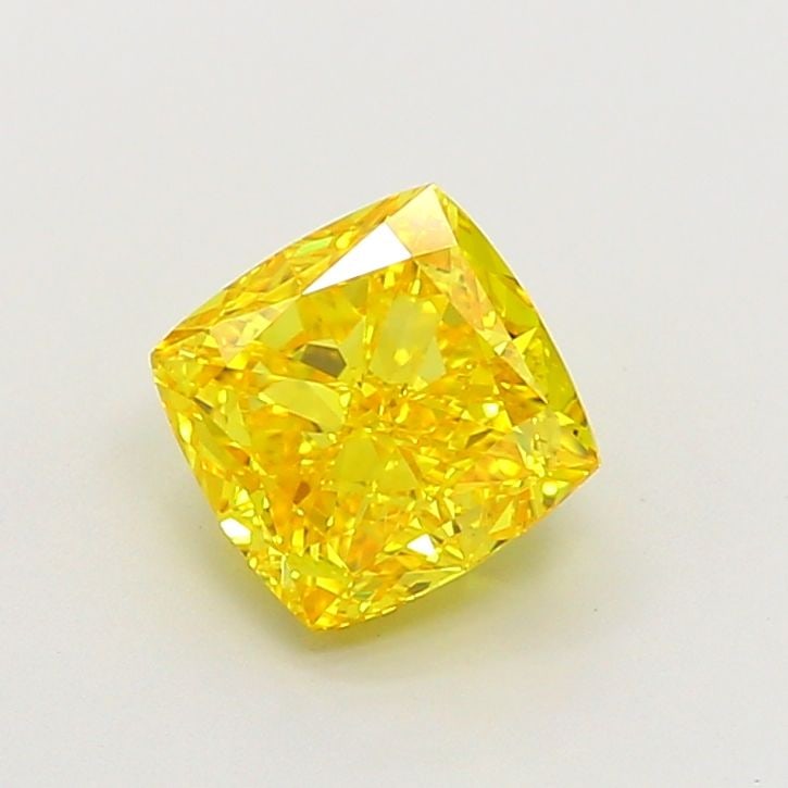 IGI Cushion Modified 1.96ct Fancy Vivid Yellow VVS1 - Loose Lab Diamond: IGI Cushion Modified 1.96ct Fancy Vivid Yellow VVS1 - Loose Lab Diamond Item Specifics: Source: This Is A Real Diamond Grown In A Lab Not Mined. Carat: 1.96 Cut: - Color: Fancy Vivid Yellow Clarity: V