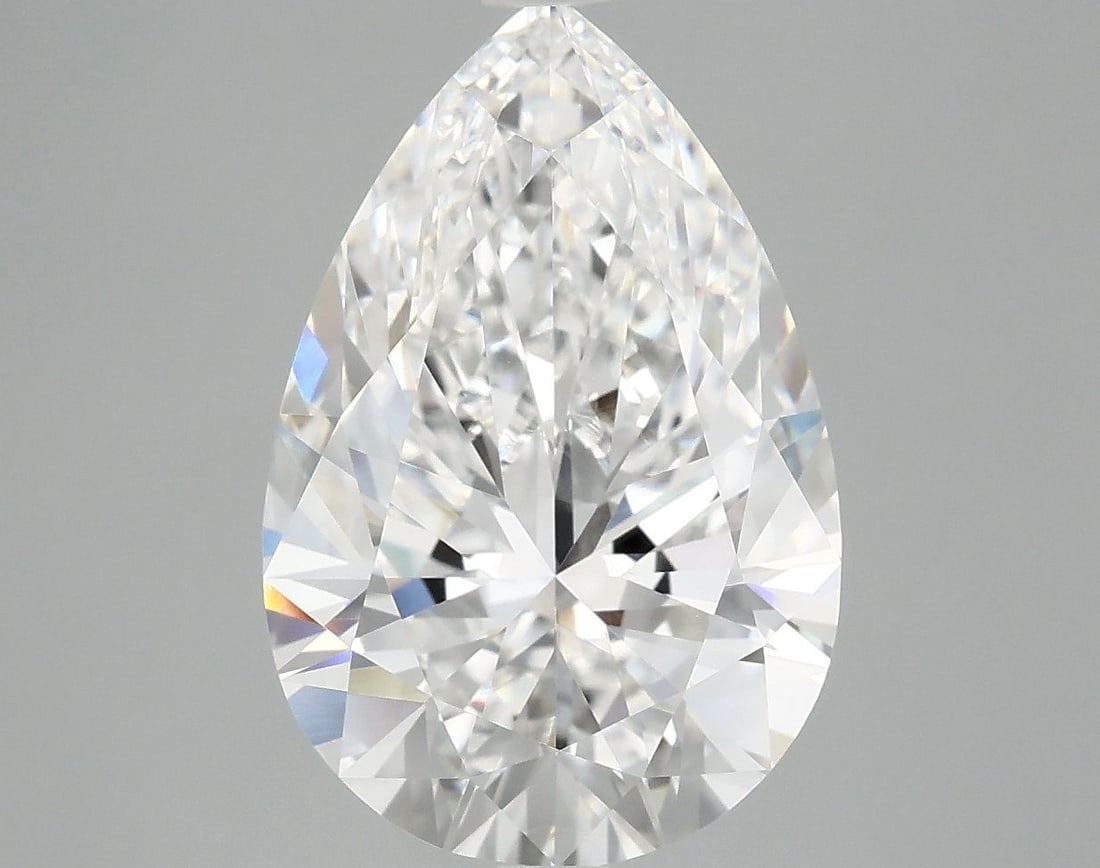 IGI Pear 4.94ct E VVS2 - Loose Lab Diamond: IGI Pear 4.94ct E VVS2 - Loose Lab Diamond Item Specifics: Source: This Is A Real Diamond Grown In A Lab Not Mined. Carat: 4.94 Cut: - Color: E Clarity: VVS2 Polish: EX Symmetry: EX Measurements: 14.5