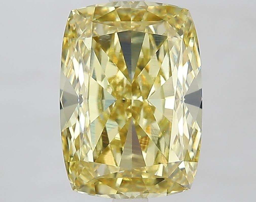 IGI Cushion Modified 5.07ct Fancy Intense Yellow VVS2 - Loose Lab Diamond: IGI Cushion Modified 5.07ct Fancy Intense Yellow VVS2 - Loose Lab Diamond Item Specifics: Source: This Is A Real Diamond Grown In A Lab Not Mined. Carat: 5.07 Cut: - Color: Fancy Intense Yellow Clarit