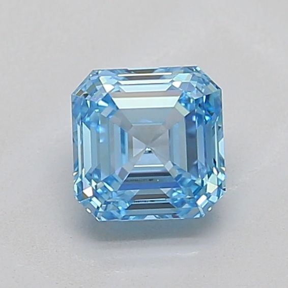IGI Asscher 1.09ct Fancy Vivid Blue VVS2 - Loose Lab Diamond: IGI Asscher 1.09ct Fancy Vivid Blue VVS2 - Loose Lab Diamond Item Specifics: Source: This Is A Real Diamond Grown In A Lab Not Mined. Carat: 1.09 Cut: - Color: Fancy Vivid Blue Clarity: VVS2 Polish: