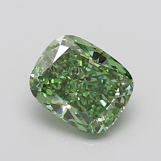 IGI Cushion Modified 2.48ct Fancy Vivid Green VVS2 - Loose Lab Diamond: IGI Cushion Modified 2.48ct Fancy Vivid Green VVS2 - Loose Lab Diamond Item Specifics: Source: This Is A Real Diamond Grown In A Lab Not Mined. Carat: 2.48 Cut: - Color: Fancy Vivid Green Clarity: VVS