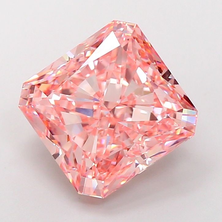 IGI Square Radiant 8.61ct Fancy Vivid Pink VVS2 - Loose Lab Diamond: IGI Square Radiant 8.61ct Fancy Vivid Pink VVS2 - Loose Lab Diamond Item Specifics: Source: This Is A Real Diamond Grown In A Lab Not Mined. Carat: 8.61 Cut: - Color: Fancy Vivid Pink Clarity: VVS2 Po