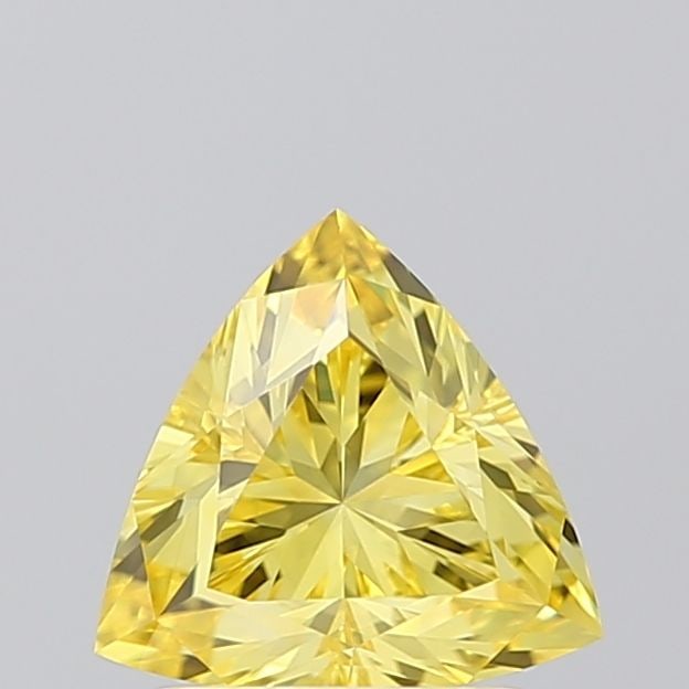 IGI Triangular 1.08ct Fancy Vivid Yellow VVS2 - Loose Lab Diamond: IGI Triangular 1.08ct Fancy Vivid Yellow VVS2 - Loose Lab Diamond Item Specifics: Source: This Is A Real Diamond Grown In A Lab Not Mined. Carat: 1.08 Cut: - Color: Fancy Vivid Yellow Clarity: VVS2