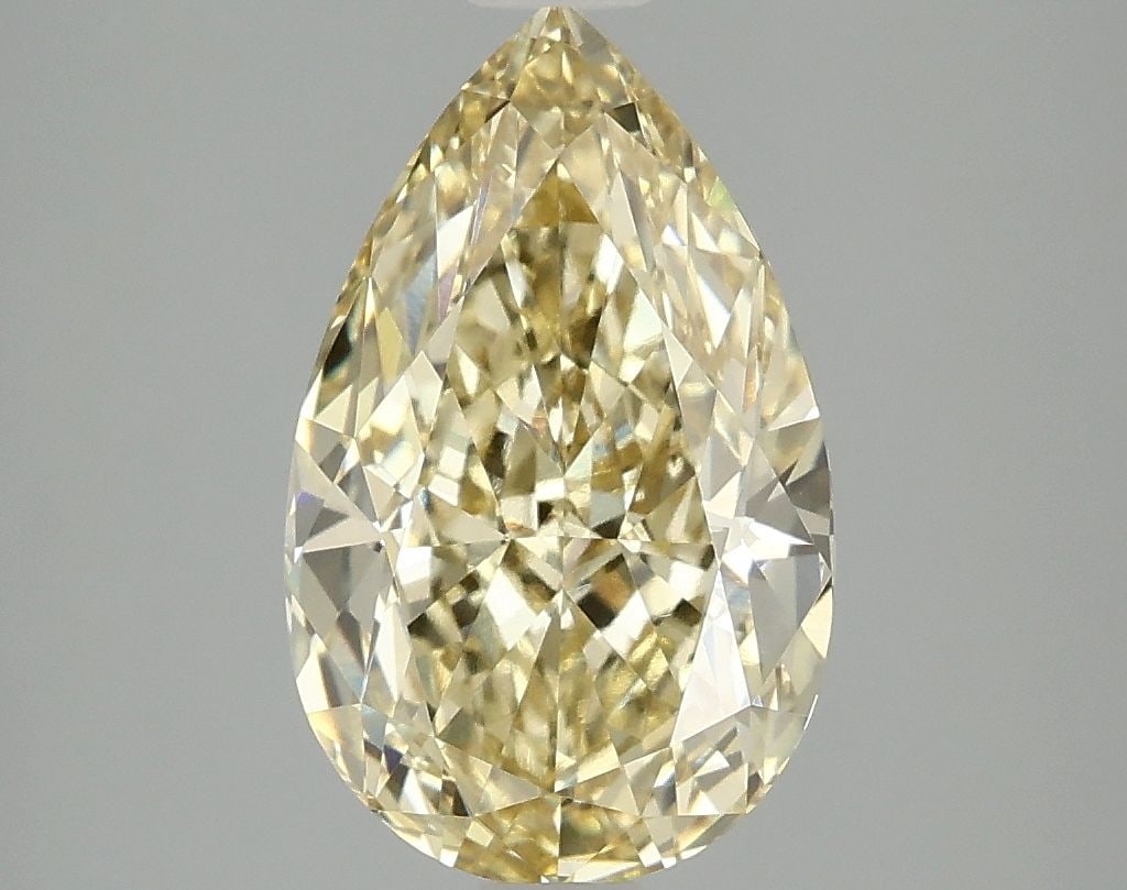 IGI Pear 3.09ct Fancy Intense Yellow VVS2 - Loose Lab Diamond: IGI Pear 3.09ct Fancy Intense Yellow VVS2 - Loose Lab Diamond Item Specifics: Source: This Is A Real Diamond Grown In A Lab Not Mined. Carat: 3.09 Cut: - Color: Fancy Intense Yellow Clarity: VVS2 Poli