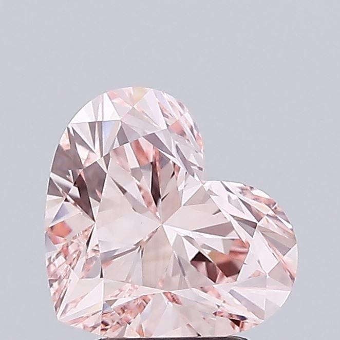 IGI Heart 2.57ct Fancy Intense Pink VVS2 - Loose Lab Diamond: IGI Heart 2.57ct Fancy Intense Pink VVS2 - Loose Lab Diamond Item Specifics: Source: This Is A Real Diamond Grown In A Lab Not Mined. Carat: 2.57 Cut: - Color: Fancy Intense Pink Clarity: VVS2 Polish: