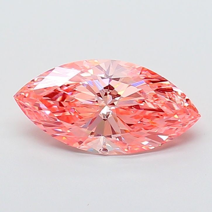 IGI Marquise 3.07ct Fancy Vivid Pink VVS2 - Loose Lab Diamond: IGI Marquise 3.07ct Fancy Vivid Pink VVS2 - Loose Lab Diamond Item Specifics: Source: This Is A Real Diamond Grown In A Lab Not Mined. Carat: 3.07 Cut: - Color: Fancy Vivid Pink Clarity: VVS2 Polish: 