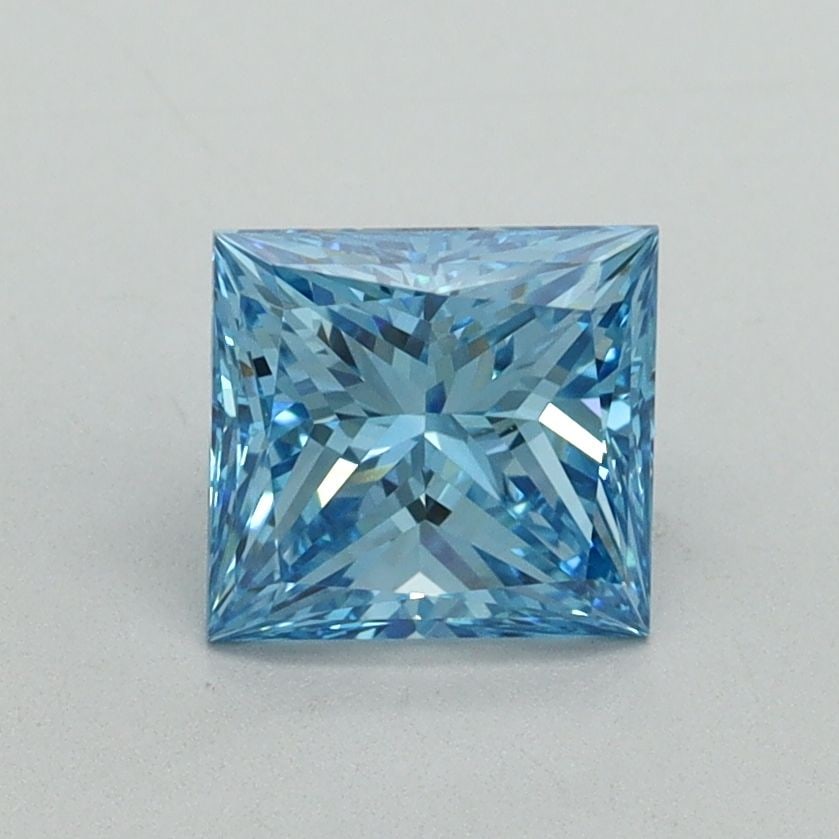 IGI Princess 1.12ct Fancy Vivid Blue VVS2 - Loose Lab Diamond: IGI Princess 1.12ct Fancy Vivid Blue VVS2 - Loose Lab Diamond Item Specifics: Source: This Is A Real Diamond Grown In A Lab Not Mined. Carat: 1.12 Cut: - Color: Fancy Vivid Blue Clarity: VVS2 Polish: 