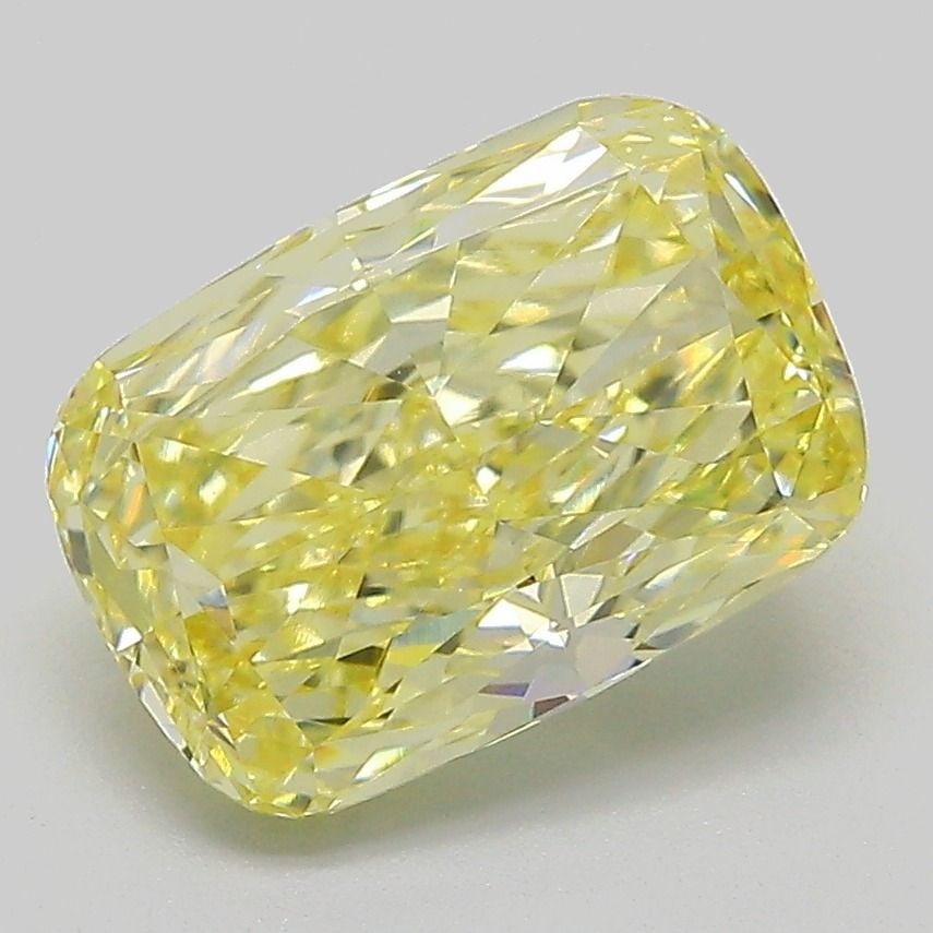 IGI Cushion Modified 3.06ct Fancy Intense Yellow VVS2 - Loose Lab Diamond: IGI Cushion Modified 3.06ct Fancy Intense Yellow VVS2 - Loose Lab Diamond Item Specifics: Source: This Is A Real Diamond Grown In A Lab Not Mined. Carat: 3.06 Cut: - Color: Fancy Intense Yellow Clarit