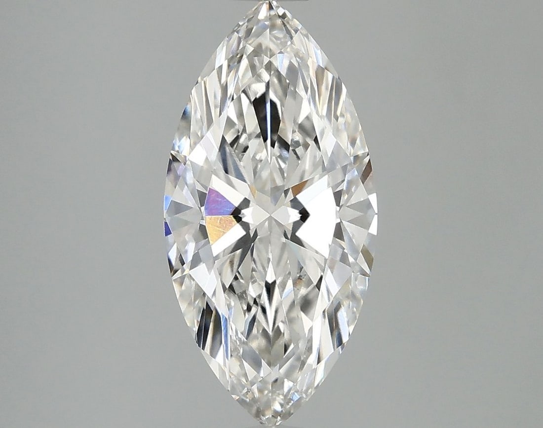 IGI Marquise 2.42ct F VVS2 - Loose Lab Diamond: IGI Marquise 2.42ct F VVS2 - Loose Lab Diamond Item Specifics: Source: This Is A Real Diamond Grown In A Lab Not Mined. Carat: 2.42 Cut: - Color: F Clarity: VVS2 Polish: EX Symmetry: EX Measurements: 
