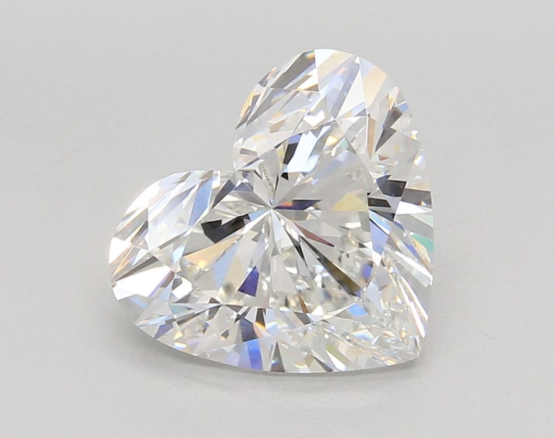 IGI Heart 4.08ct E VVS2 - Loose Lab Diamond: IGI Heart 4.08ct E VVS2 - Loose Lab Diamond Item Specifics: Source: This Is A Real Diamond Grown In A Lab Not Mined. Carat: 4.08 Cut: - Color: E Clarity: VVS2 Polish: EX Symmetry: EX Measurements: 9.8