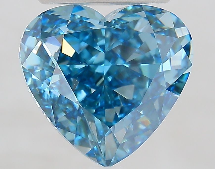 IGI Heart 4.41ct Fancy Vivid Blue VVS2 - Loose Lab Diamond: IGI Heart 4.41ct Fancy Vivid Blue VVS2 - Loose Lab Diamond Item Specifics: Source: This Is A Real Diamond Grown In A Lab Not Mined. Carat: 4.41 Cut: - Color: Fancy Vivid Blue Clarity: VVS2 Polish: EX 