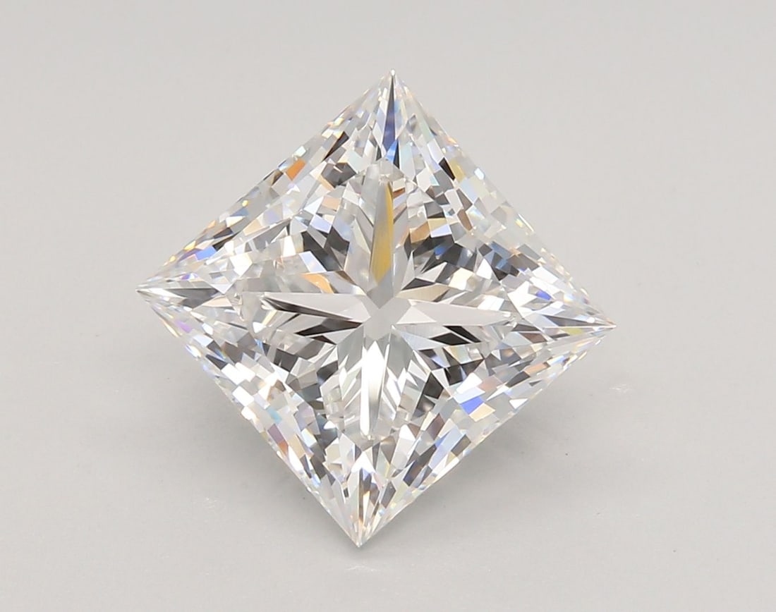 IGI Princess 5.09ct E VVS2 - Loose Lab Diamond: IGI Princess 5.09ct E VVS2 - Loose Lab Diamond Item Specifics: Source: This Is A Real Diamond Grown In A Lab Not Mined. Carat: 5.09 Cut: - Color: E Clarity: VVS2 Polish: EX Symmetry: EX Measurements: