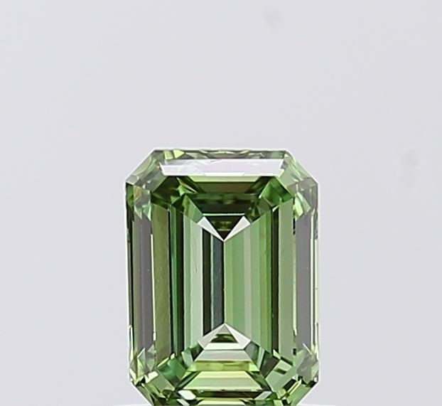IGI Emerald 0.91ct Fancy Vivid Green VVS2 - Loose Lab Diamond: IGI Emerald 0.91ct Fancy Vivid Green VVS2 - Loose Lab Diamond Item Specifics: Source: This Is A Real Diamond Grown In A Lab Not Mined. Carat: 0.91 Cut: - Color: Fancy Vivid Green Clarity: VVS2 Polish: