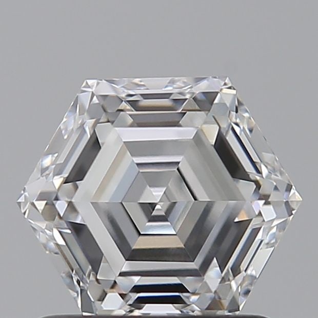 Hexagonal 1.05ct D VVS1 - Loose Lab Diamond: Hexagonal 1.05ct D VVS1 - Loose Lab Diamond Item Specifics: Source: This Is A Real Diamond Grown In A Lab Not Mined. Carat: 1.05 Cut: - Color: D Clarity: VVS1 Polish: EX Symmetry: EX Measurements: 6.5