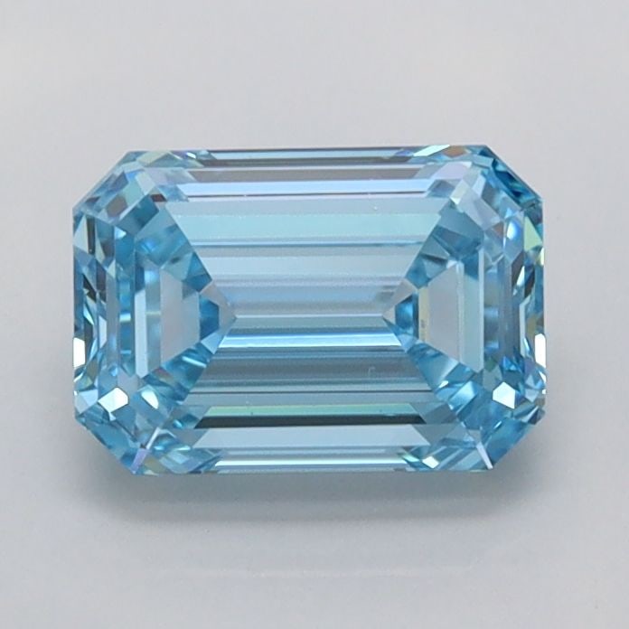 IGI Emerald 1.14ct Fancy Vivid Blue FL - Loose Lab Diamond: IGI Emerald 1.14ct Fancy Vivid Blue FL - Loose Lab Diamond Item Specifics: Source: This Is A Real Diamond Grown In A Lab Not Mined. Carat: 1.14 Cut: - Color: Fancy Vivid Blue Clarity: FL Polish: EX Sy