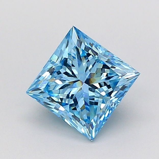 IGI Princess 1.0ct Fancy Vivid Blue VVS2 - Loose Lab Diamond: IGI Princess 1.0ct Fancy Vivid Blue VVS2 - Loose Lab Diamond Item Specifics: Source: This Is A Real Diamond Grown In A Lab Not Mined. Carat: 1.0 Cut: - Color: Fancy Vivid Blue Clarity: VVS2 Polish: EX