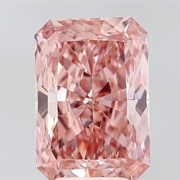 IGI Radiant 4.05ct Fancy Vivid Brownish Pink VVS2 - Loose Lab Diamond: IGI Radiant 4.05ct Fancy Vivid Brownish Pink VVS2 - Loose Lab Diamond Item Specifics: Source: This Is A Real Diamond Grown In A Lab Not Mined. Carat: 4.05 Cut: - Color: Fancy Vivid Brownish Pink Clari