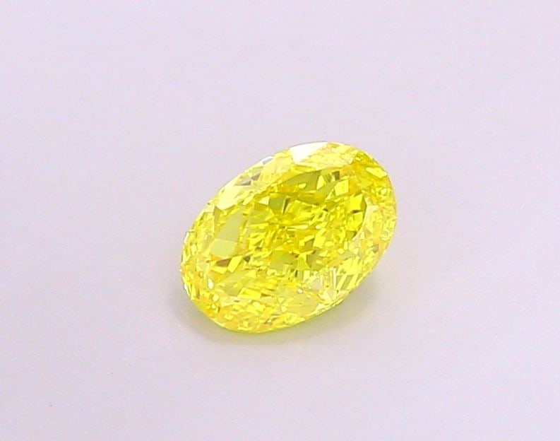 IGI Oval 1.08ct Fancy Vivid Yellow VVS1 - Loose Lab Diamond: IGI Oval 1.08ct Fancy Vivid Yellow VVS1 - Loose Lab Diamond Item Specifics: Source: This Is A Real Diamond Grown In A Lab Not Mined. Carat: 1.08 Cut: - Color: Fancy Vivid Yellow Clarity: VVS1 Polish: