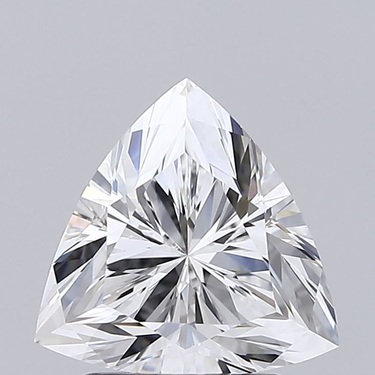 IGI Triangular 1.9ct E VVS2 - Loose Lab Diamond: IGI Triangular 1.9ct E VVS2 - Loose Lab Diamond Item Specifics: Source: This Is A Real Diamond Grown In A Lab Not Mined. Carat: 1.9 Cut: - Color: E Clarity: VVS2 Polish: EX Symmetry: EX Measurements: 