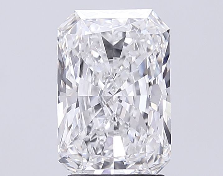 IGI Radiant 2.58ct E VVS2 - Loose Lab Diamond: IGI Radiant 2.58ct E VVS2 - Loose Lab Diamond Item Specifics: Source: This Is A Real Diamond Grown In A Lab Not Mined. Carat: 2.58 Cut: - Color: E Clarity: VVS2 Polish: EX Symmetry: EX Measurements: 1