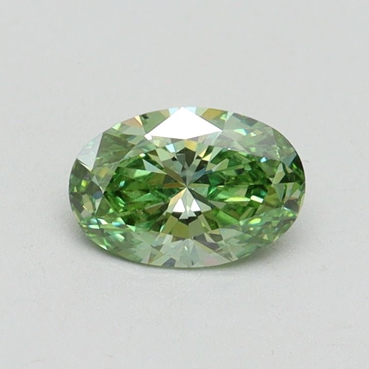 IGI Oval 0.51ct Fancy Vivid Green VVS2 - Loose Lab Diamond: IGI Oval 0.51ct Fancy Vivid Green VVS2 - Loose Lab Diamond Item Specifics: Source: This Is A Real Diamond Grown In A Lab Not Mined. Carat: 0.51 Cut: - Color: Fancy Vivid Green Clarity: VVS2 Polish: EX