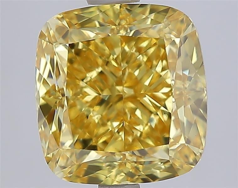 IGI Cushion Modified 4.5ct Fancy Vivid Yellow VVS2 - Loose Lab Diamond: IGI Cushion Modified 4.5ct Fancy Vivid Yellow VVS2 - Loose Lab Diamond Item Specifics: Source: This Is A Real Diamond Grown In A Lab Not Mined. Carat: 4.5 Cut: - Color: Fancy Vivid Yellow Clarity: VVS