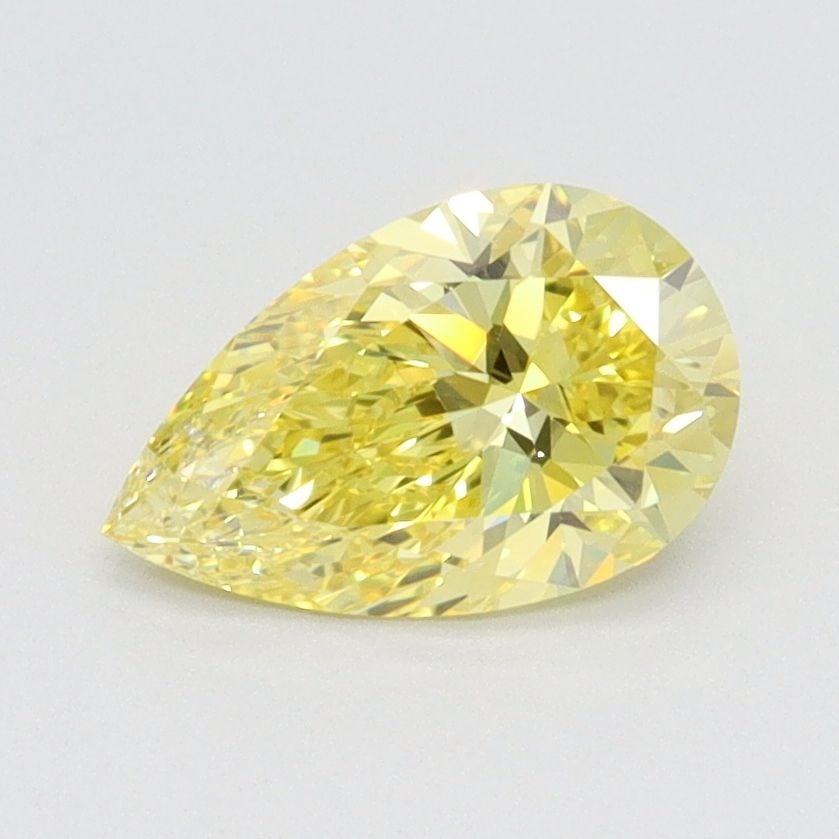 IGI Pear 1.05ct Fancy Vivid Yellow VVS2 - Loose Lab Diamond: IGI Pear 1.05ct Fancy Vivid Yellow VVS2 - Loose Lab Diamond Item Specifics: Source: This Is A Real Diamond Grown In A Lab Not Mined. Carat: 1.05 Cut: - Color: Fancy Vivid Yellow Clarity: VVS2 Polish: 