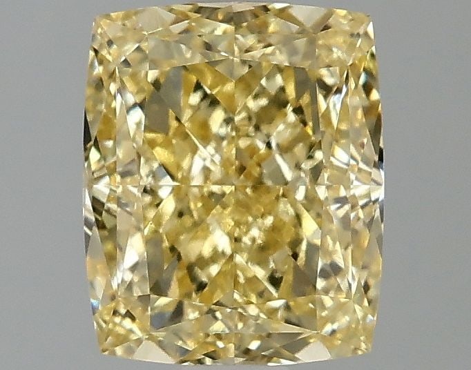 IGI Cushion Modified 2.12ct Fancy Intense Yellow VVS2 - Loose Lab Diamond: IGI Cushion Modified 2.12ct Fancy Intense Yellow VVS2 - Loose Lab Diamond Item Specifics: Source: This Is A Real Diamond Grown In A Lab Not Mined. Carat: 2.12 Cut: - Color: Fancy Intense Yellow Clarit