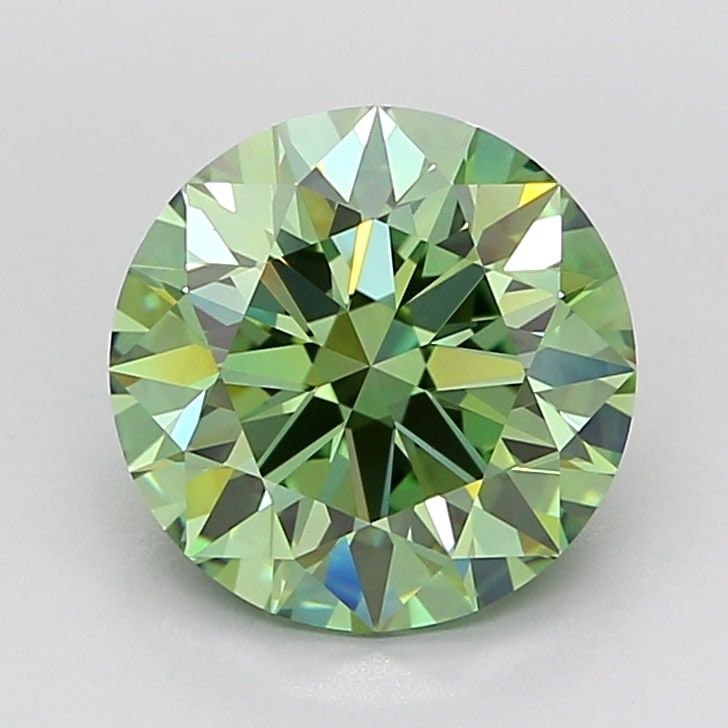 IGI Round 2.74ct Fancy Vivid Green VVS2 - Ideal Loose Lab Diamond: IGI Round 2.74ct Fancy Vivid Green VVS2 - Ideal Loose Lab Diamond Item Specifics: Source: This Is A Real Diamond Grown In A Lab Not Mined. Carat: 2.74 Cut: ID Color: Fancy Vivid Green Clarity: VVS2