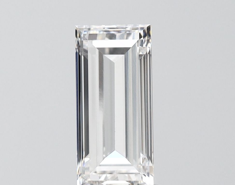 IGI Baguette 1.59ct E VVS1 - Loose Lab Diamond: IGI Baguette 1.59ct E VVS1 - Loose Lab Diamond Item Specifics: Source: This Is A Real Diamond Grown In A Lab Not Mined. Carat: 1.59 Cut: - Color: E Clarity: VVS1 Polish: EX Symmetry: EX Measurements: 