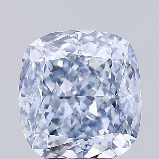 IGI Cushion Modified 2.01ct Fancy Blue VVS2 - Loose Lab Diamond: IGI Cushion Modified 2.01ct Fancy Blue VVS2 - Loose Lab Diamond Item Specifics: Source: This Is A Real Diamond Grown In A Lab Not Mined. Carat: 2.01 Cut: - Color: Fancy Blue Clarity: VVS2 Polish: EX S