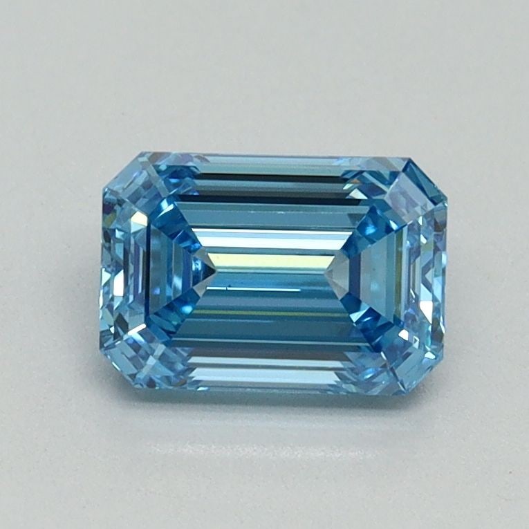 IGI Emerald 1.0ct Fancy Vivid Blue VVS2 - Loose Lab Diamond: IGI Emerald 1.0ct Fancy Vivid Blue VVS2 - Loose Lab Diamond Item Specifics: Source: This Is A Real Diamond Grown In A Lab Not Mined. Carat: 1.0 Cut: - Color: Fancy Vivid Blue Clarity: VVS2 Polish: EX 