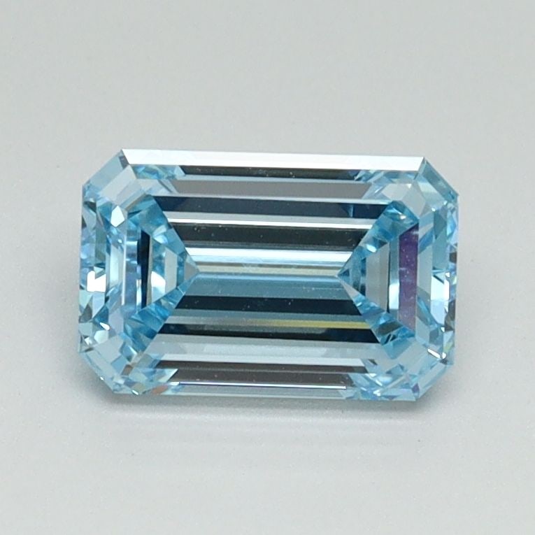 IGI Emerald 1.06ct Fancy Intense Blue VVS2 - Loose Lab Diamond: IGI Emerald 1.06ct Fancy Intense Blue VVS2 - Loose Lab Diamond Item Specifics: Source: This Is A Real Diamond Grown In A Lab Not Mined. Carat: 1.06 Cut: - Color: Fancy Intense Blue Clarity: VVS2 Polis