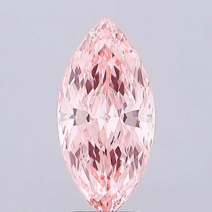 IGI Marquise 3.07ct Fancy Vivid Pink VVS2 - Loose Lab Diamond: IGI Marquise 3.07ct Fancy Vivid Pink VVS2 - Loose Lab Diamond Item Specifics: Source: This Is A Real Diamond Grown In A Lab Not Mined. Carat: 3.07 Cut: - Color: Fancy Vivid Pink Clarity: VVS2 Polish: 