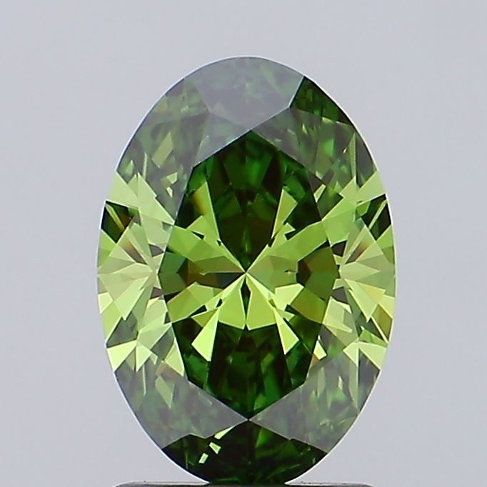 IGI Oval 1.52ct Fancy Vivid Green VVS1 - Loose Lab Diamond: IGI Oval 1.52ct Fancy Vivid Green VVS1 - Loose Lab Diamond Item Specifics: Source: This Is A Real Diamond Grown In A Lab Not Mined. Carat: 1.52 Cut: - Color: Fancy Vivid Green Clarity: VVS1 Polish: EX