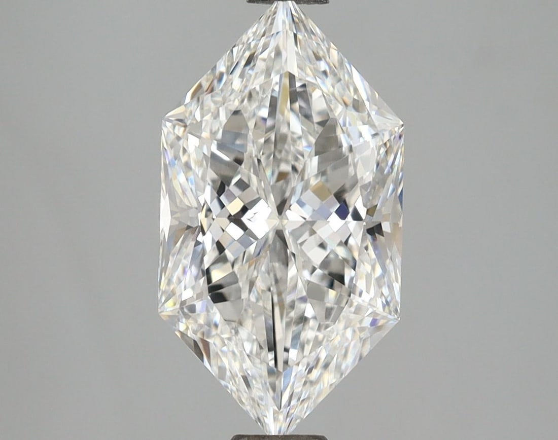 IGI Hexagonal 2.58ct E VVS2 - Loose Lab Diamond: IGI Hexagonal 2.58ct E VVS2 - Loose Lab Diamond Item Specifics: Source: This Is A Real Diamond Grown In A Lab Not Mined. Carat: 2.58 Cut: - Color: E Clarity: VVS2 Polish: EX Symmetry: EX Measurements: