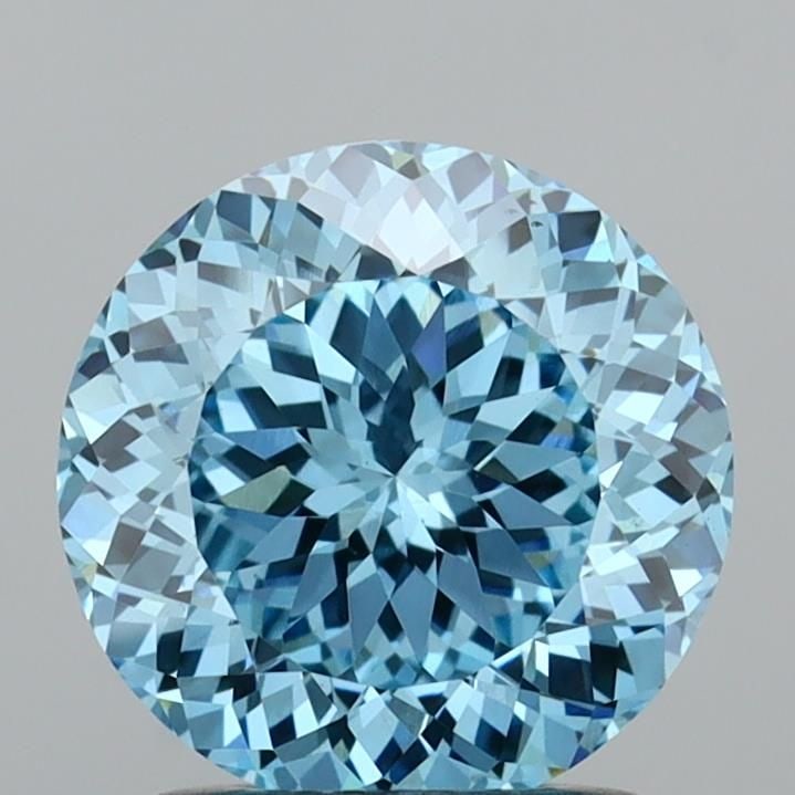 IGI Round 1.55ct Fancy Vivid Blue VVS2 - Loose Lab Diamond: IGI Round 1.55ct Fancy Vivid Blue VVS2 - Loose Lab Diamond Item Specifics: Source: This Is A Real Diamond Grown In A Lab Not Mined. Carat: 1.55 Cut: Color: Fancy Vivid Blue Clarity: VVS2 Polish: EX Sy
